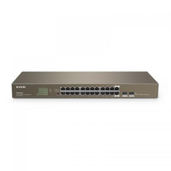 Суич IP-COM G1024F, 24 порта