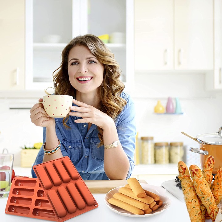 Set 2 forme biscuiti, ComResi®, Silicon, Rosu