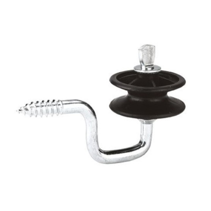 Set 25 buc Izolatori de colt pentru fir si coarda, AKO