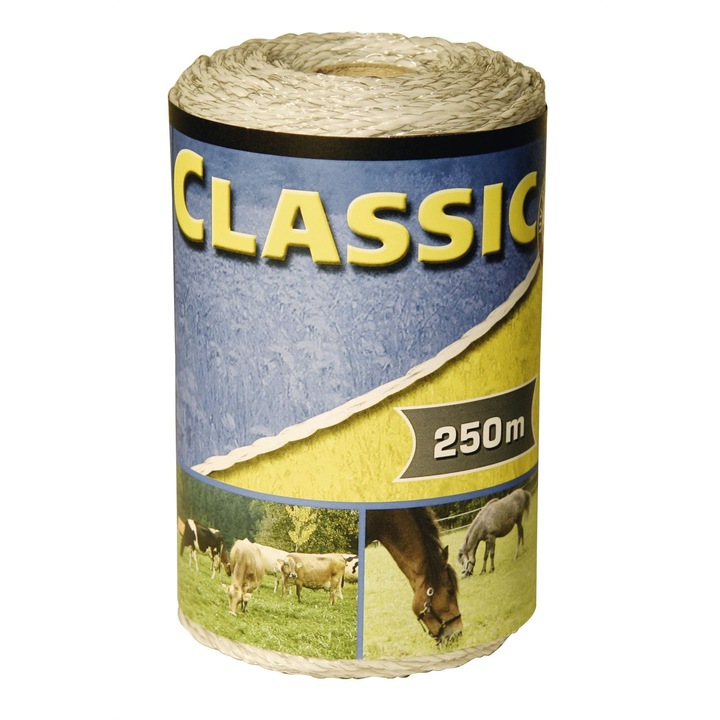Fir alb gard electric Classic Corral, 250 m