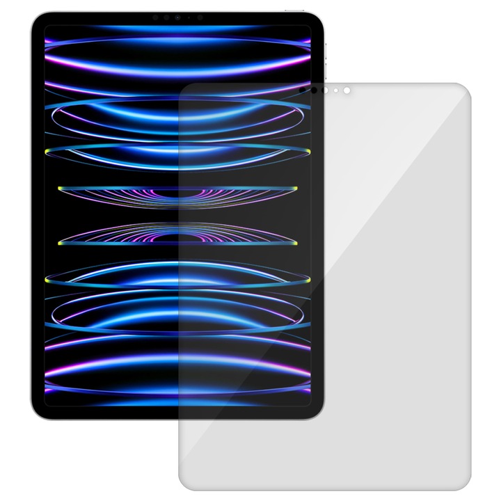 Folie SILKASE pentru Apple iPad Pro 11" (2022), protectie ecran, silicon regenerabil