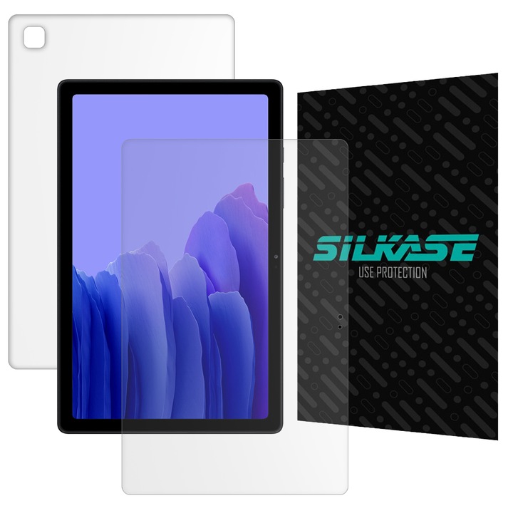 2 db SILKASE matt fólia készlet Samsung Galaxy Tab A7 (2022) 10,4" tablet védő, szilikonhoz