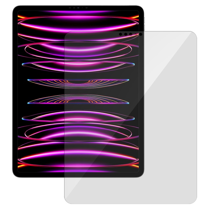SILKASE védőfólia Apple iPad Pro 12,9" (2022), képernyővédő, megújuló szilikon