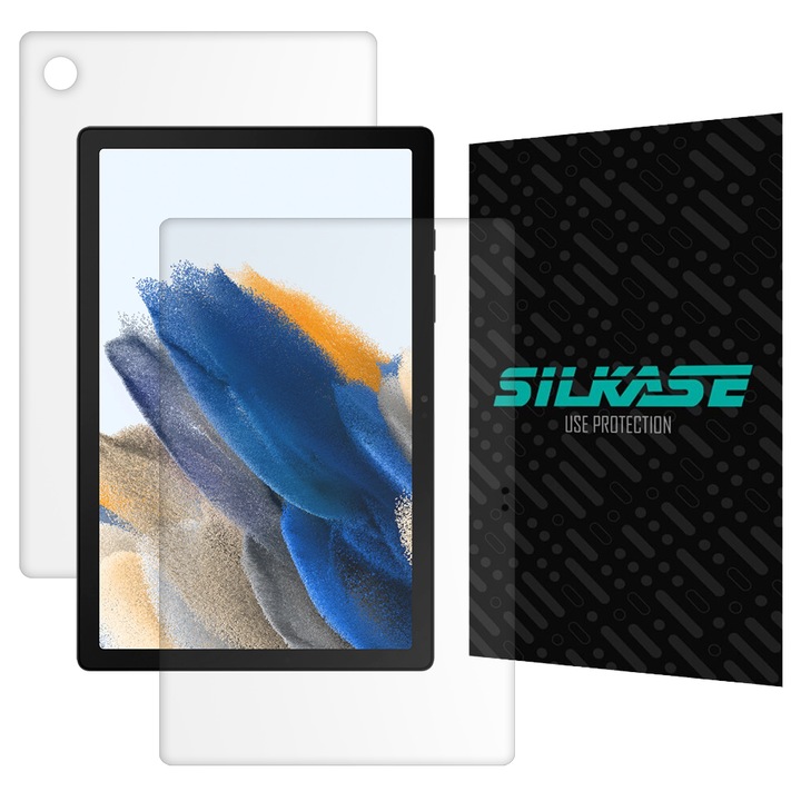 2 db SILKASE matt fólia készlet Samsung Galaxy Tab A8 10,5" X205-höz, tablet védelem, szilikon