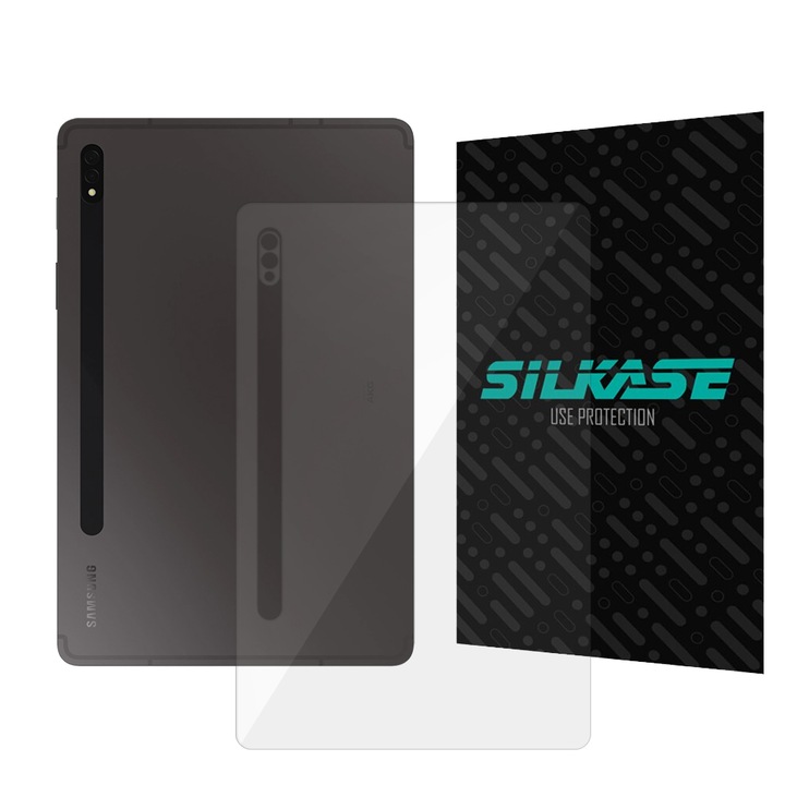 SILKASE hátfólia Samsung Galaxy Tab S8 11''-hoz, hátvédelem, megújuló szilikon