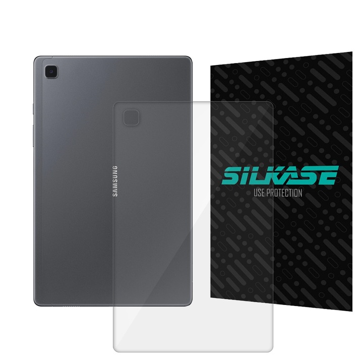 SILKASE hátfólia Samsung Galaxy Tab A7 (2022) 10,4"-es hátvédővel, megújuló szilikon