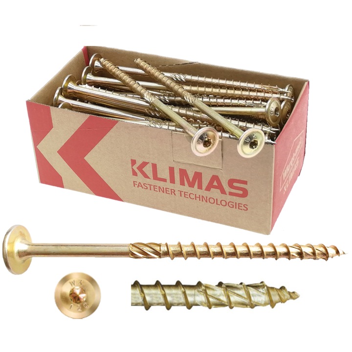 Csavar, Wkret-Met, 6x70mm, 100 db