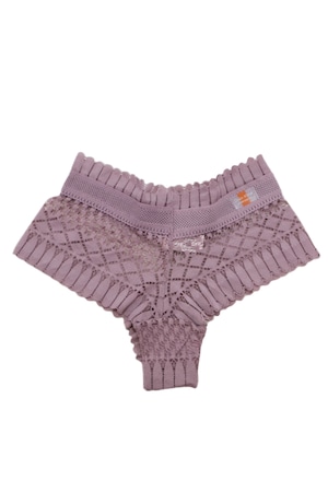 Chiloti brazilieni din dantela elastica WS-1070mov 72797, Mov