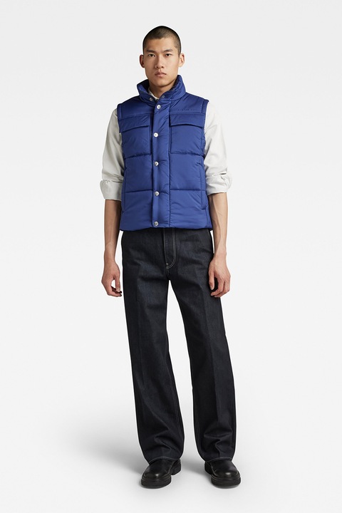 G-STAR, Капитониран елек, Тъмносин, M