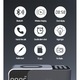 Boxa portabila multifunctionala Bluetooth, incarcator wireless pentru telefon, Ceas digital cu alarma, Radio FM, Cititor card micro SD, Speaker, lumina ambientala LED, afisaj temperatura, baterie incorporata, Neagra