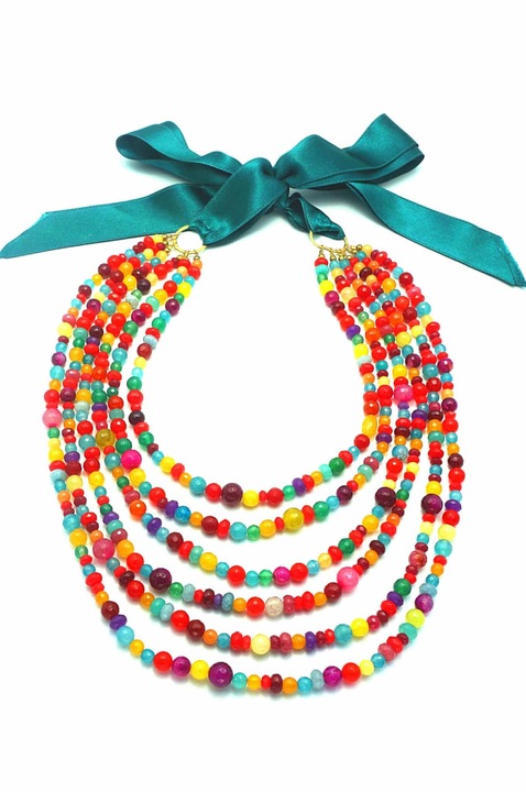 Colier Oahu Cu Siraguri Multicolore - One size