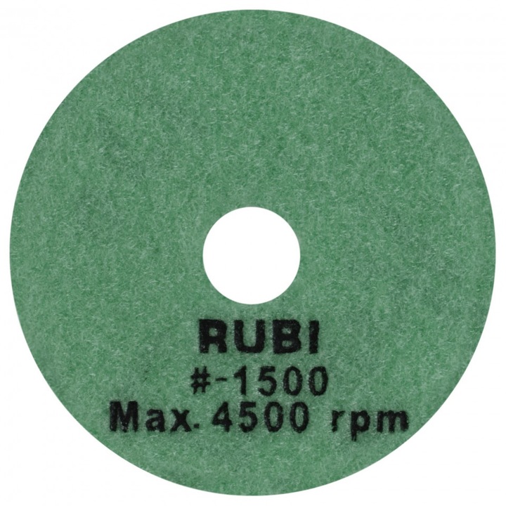 Discheta diamantata pentru polisat marmura, granit, piatra, 100mm, granulatie 1500 - RUBI-62975