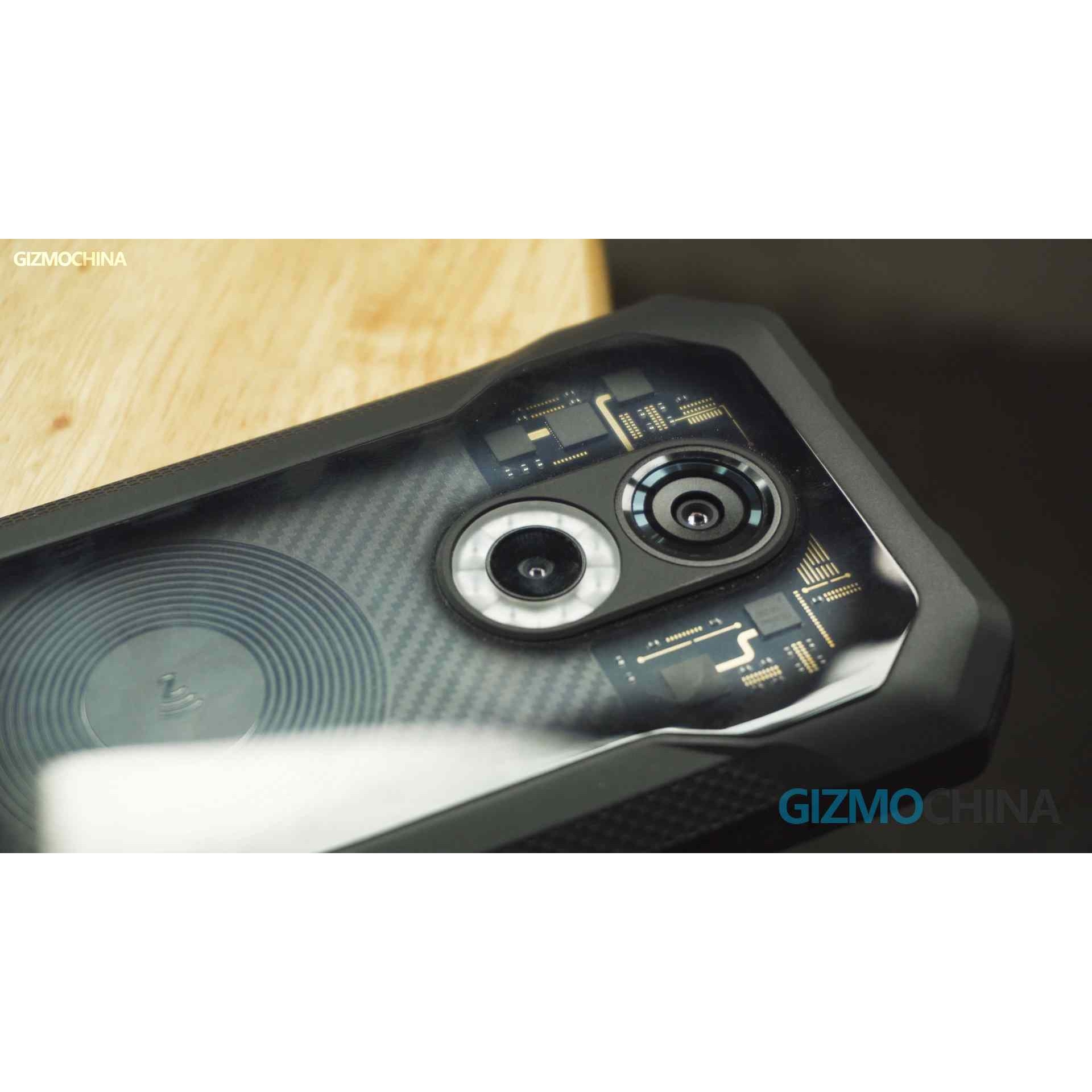 CXKJ Custodia per Doogee S61 Pro (6.00 pollice),Nero Cover