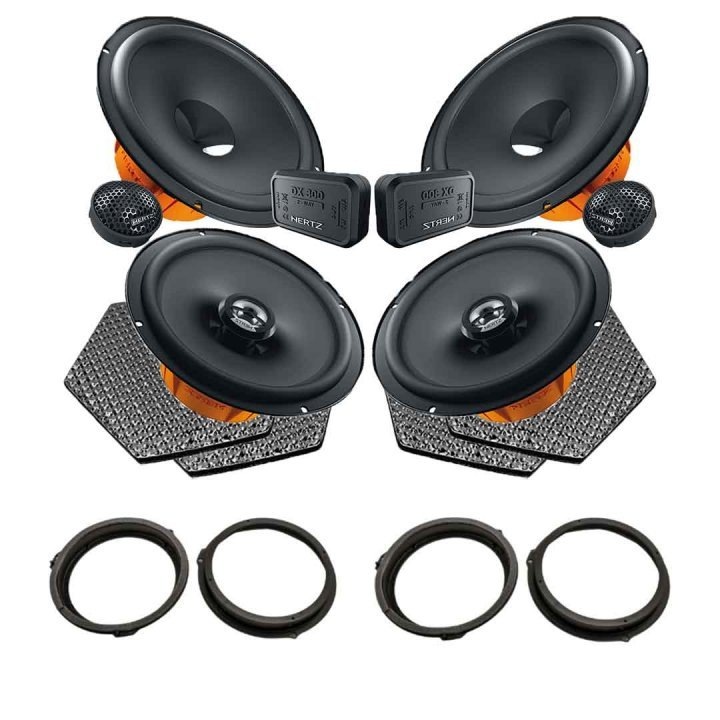 Pachet difuzoare auto Hertz Dieci dedicat Ford Focus C-Max 2010-2019, RMS 80W