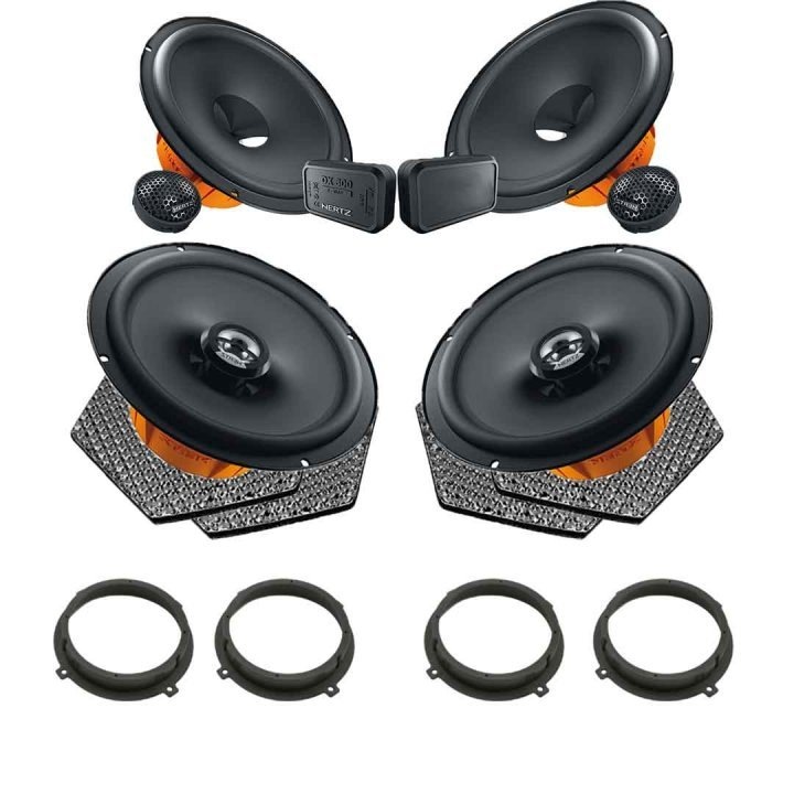 Pachet difuzoare auto Hertz Dieci dedicat Hyundai Elantra 2016-2020, RMS 80W