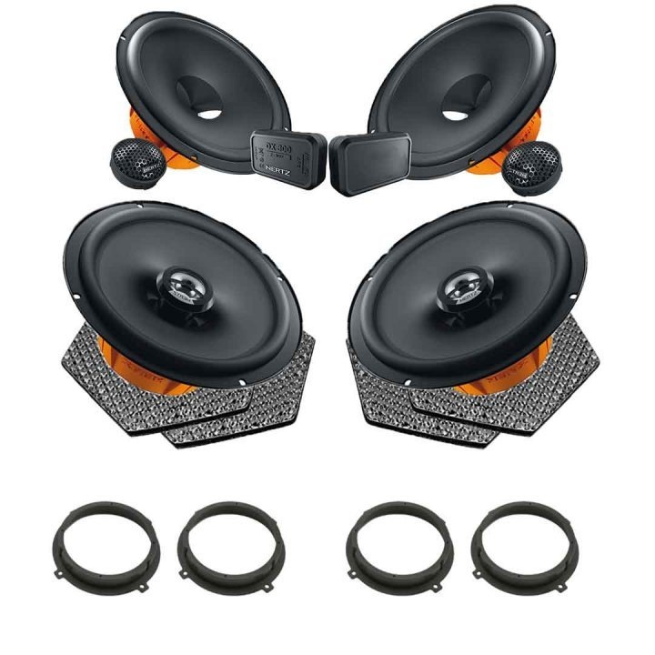 Pachet difuzoare auto Hertz Dieci dedicat Mazda 3 2014-2018, RMS 80W