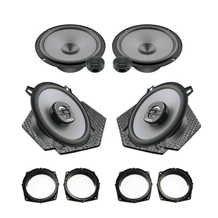 Pachet difuzoare auto Hertz Uno dedicat Mitsubishi Colt 2004-2012, RMS 55W