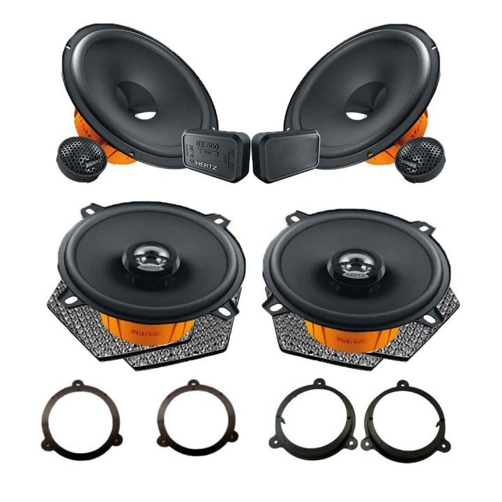 Pachet difuzoare auto Hertz Dieci dedicat Nissan Leaf 2010-2017, RMS 80W