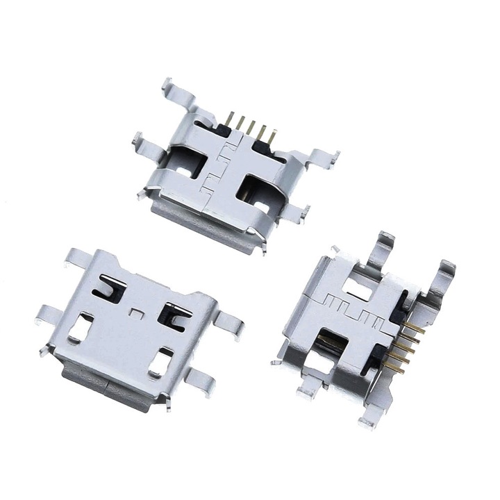 Priza micro usb, PCB SMD, mod 1