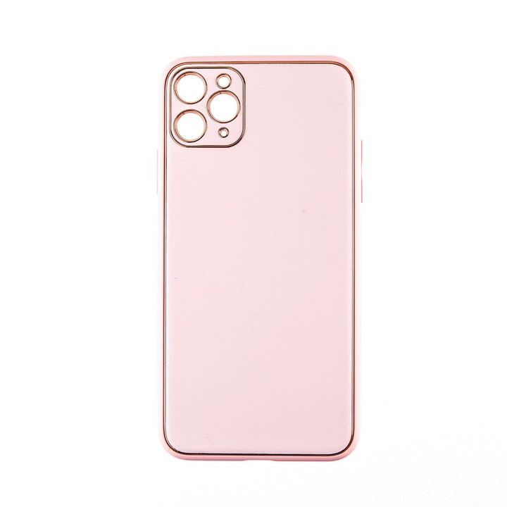 Capac Protectie Spate Colectia Classic Compatibil Cu iPhone 11 Pro Max - Roz