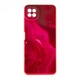 Capac Protectie Spate Colectia Soft Waves Compatibil Cu Samsung Galaxy A22 5G - Rosu