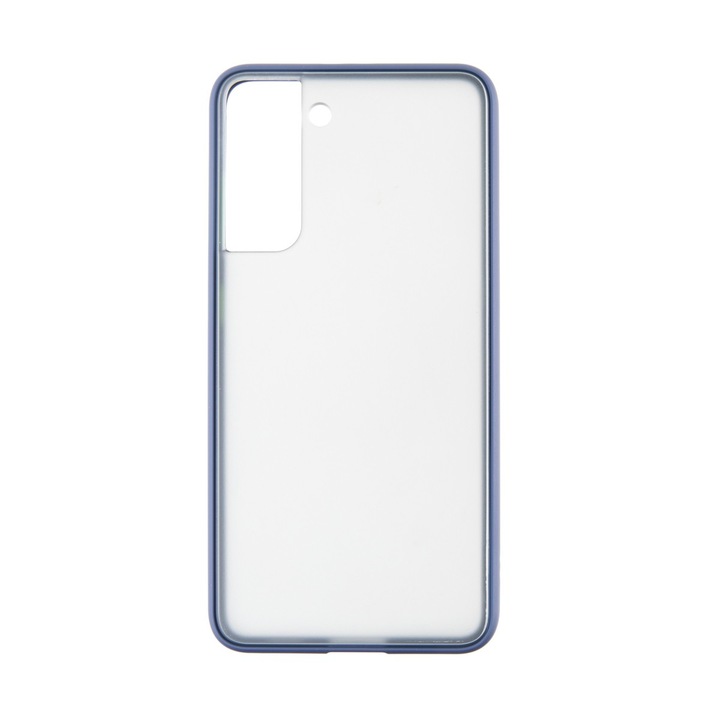 Capac Protectie Spate Colectia Soft Shape Compatibil Cu Samsung Galaxy S21 Fe - Albastru