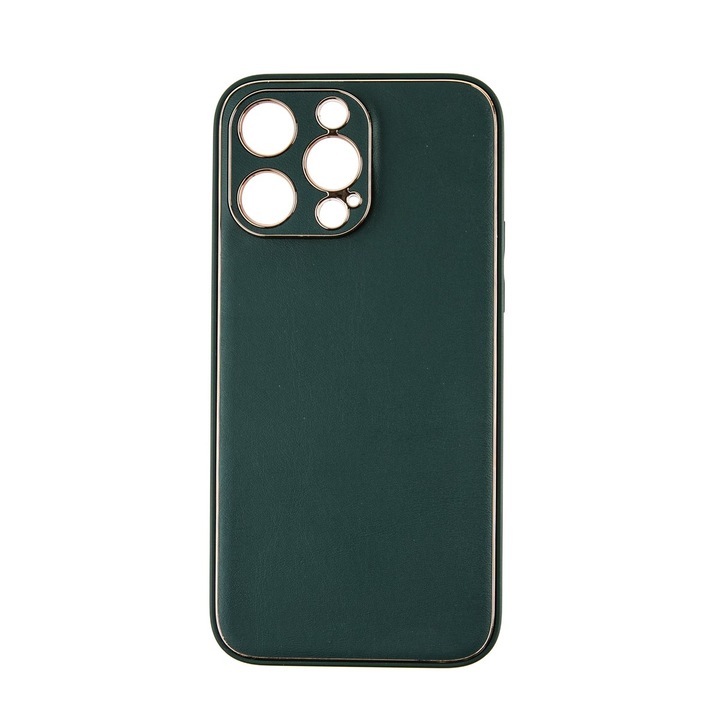 Capac Protectie Spate Colectia Classic Compatibil Cu iPhone 14 Pro - Verde