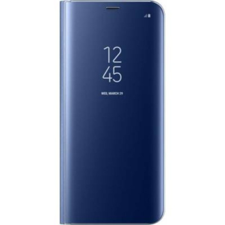 Telefontok Samsung Galaxy A72 / A72 5G - Kék Clear View Tok
