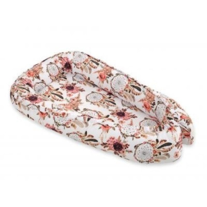 Гнездо за спане за бебета, Bobono, Тип пашкул/химикал, Модел Dream catchers, Памук, Многоцветен