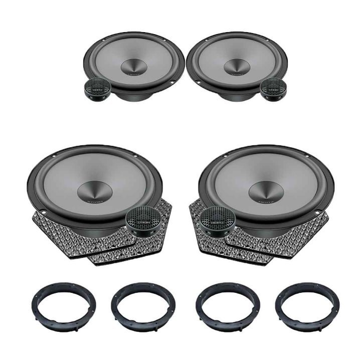 Pachet difuzoare auto Hertz Uno dedicat Seat Ateca 2016-, RMS 75W