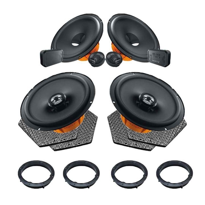 Pachet difuzoare auto Hertz Dieci dedicat Seat Ibiza 2017-, RMS 80W