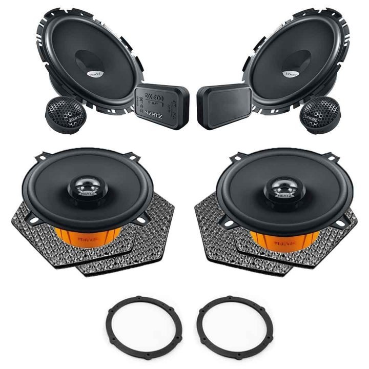 Pachet difuzoare auto Hertz Dieci dedicat Citroen C3 2002-2008, RMS 80W