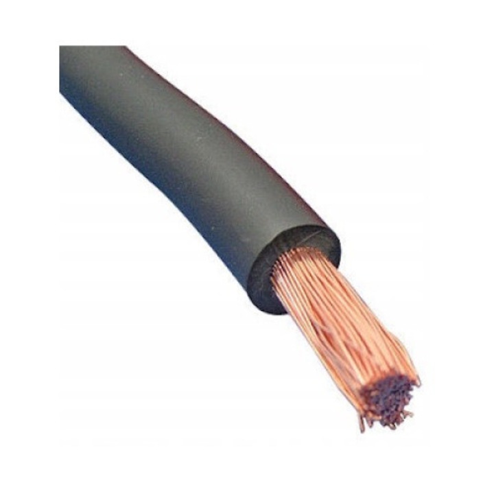 Cablu torsionat LGY H05V-K 0.5mm 50cm negru