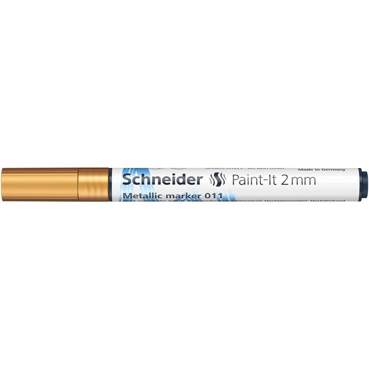 Marker metalic Schneider Paint-It 011 2mm, gold metallic