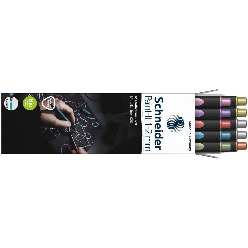 SCHNEIDER Set Completo Paint-It 040 Twinmarker Fineliner e Brush Pens Conf. da 72 Pz. - lo store on line della Cartolibreria Pegasus