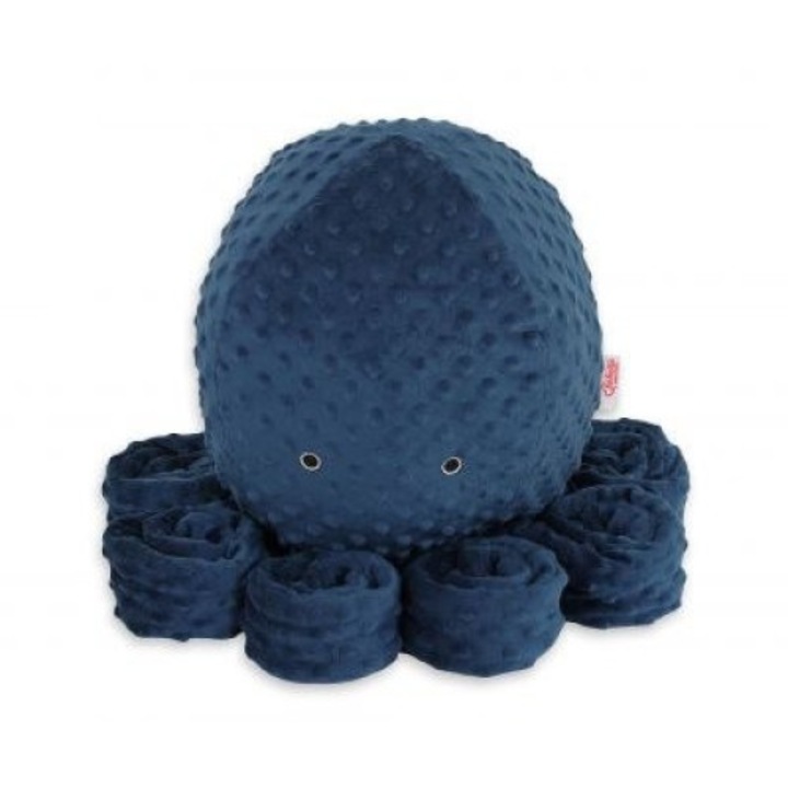Плюшена играчка, Bobono, Модел- Октопод, Тъмносиньо