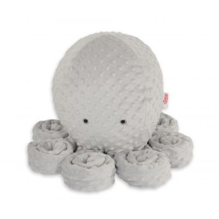 Плюшена играчка, Bobono, Модел- Октопод, Сив