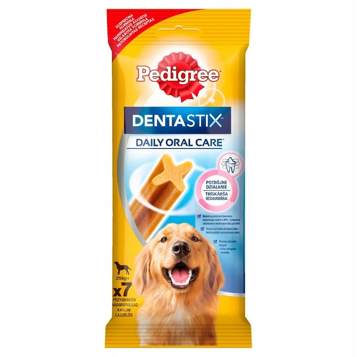 Pedigree Dentastix, Daily Fresh, Talie mare, Igiena orala, 270 g