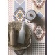 Vinyl szőnyeg, PVC, perzsa geometria, Bézs, 100 cm x 150 cm, 010260360050000020244