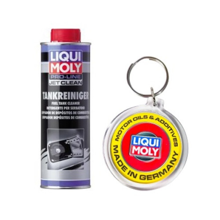 Solutie Curatat Rezervor Jc 500 Ml si Breloc Personalizat Liqui Moly