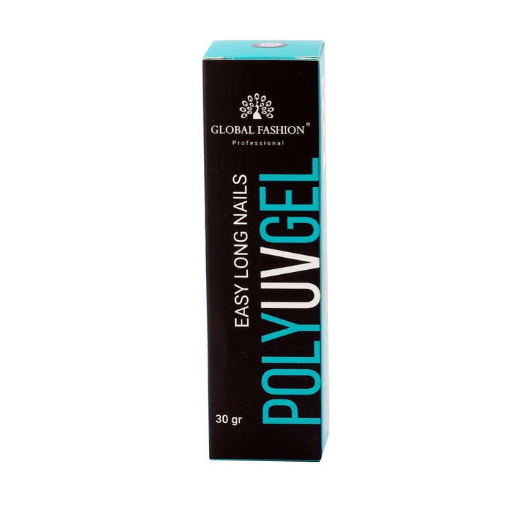 UV гел за изграждане на нокти, Global Fashion, Полигел, 30 gr, Pink 10