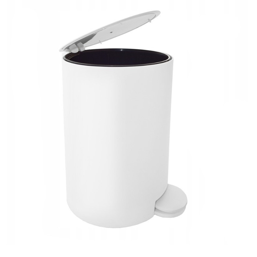 Кошче за боклук 3L, бяло, Sepio - eMAG.bg