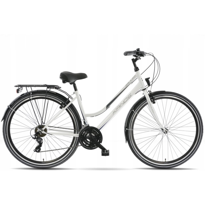 Bicicleta Kands Galileo 28' Aluminiu 17' Alb Shimano