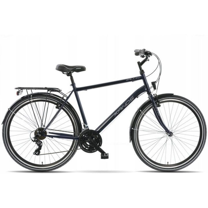 Велосипед Galileo KANDS, Стомана, 28', 19', Черен