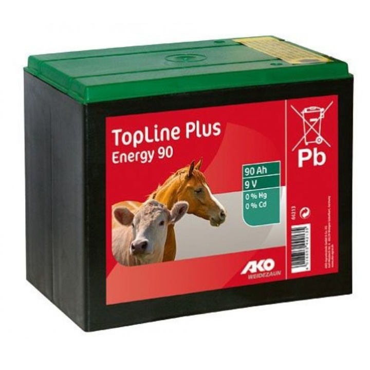 Baterie uscata zinc-aer 9 V, 90 Ah, Ako