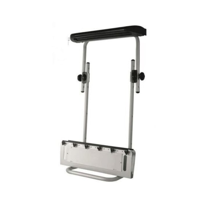 Suport ski Peruzzo Stelvio 376/A 4X4 Alu, prindere pe roata de rezerva, pentru 5 perechi de ski-uri