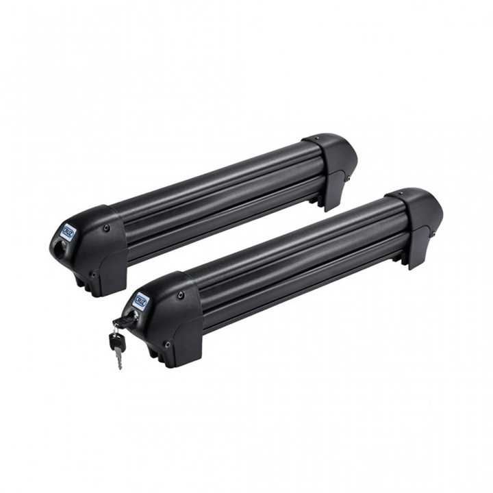 Tartó 4 pár síléchez, keresztrúddal - Cruz Ski Rack Dark 4