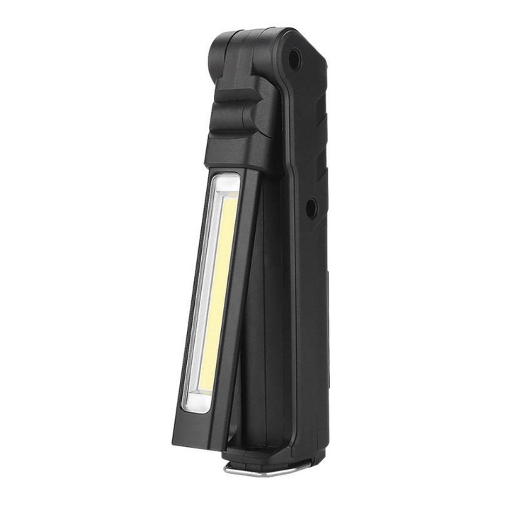 Lanterna pentru atelier / munca Superfire G15, LED, 7 W, 360 lm, 2000 mAh, IP42, Negru