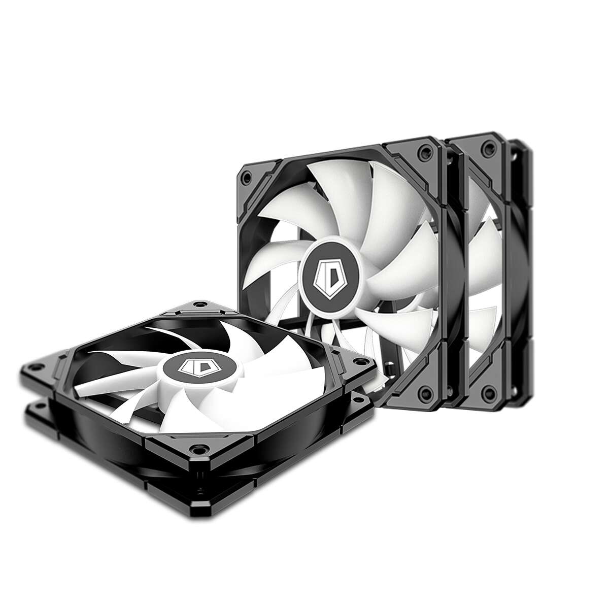 Set 3 ventilatoare ID-Cooling TF-12025 120mm iluminare aRGB - eMAG.ro