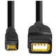 Cablu Hama USB OTG 2.0, micro B-plug - A-socket